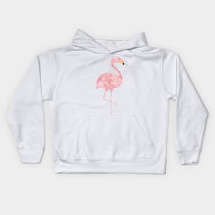 Watercolor Flamingo Kids Hoodie